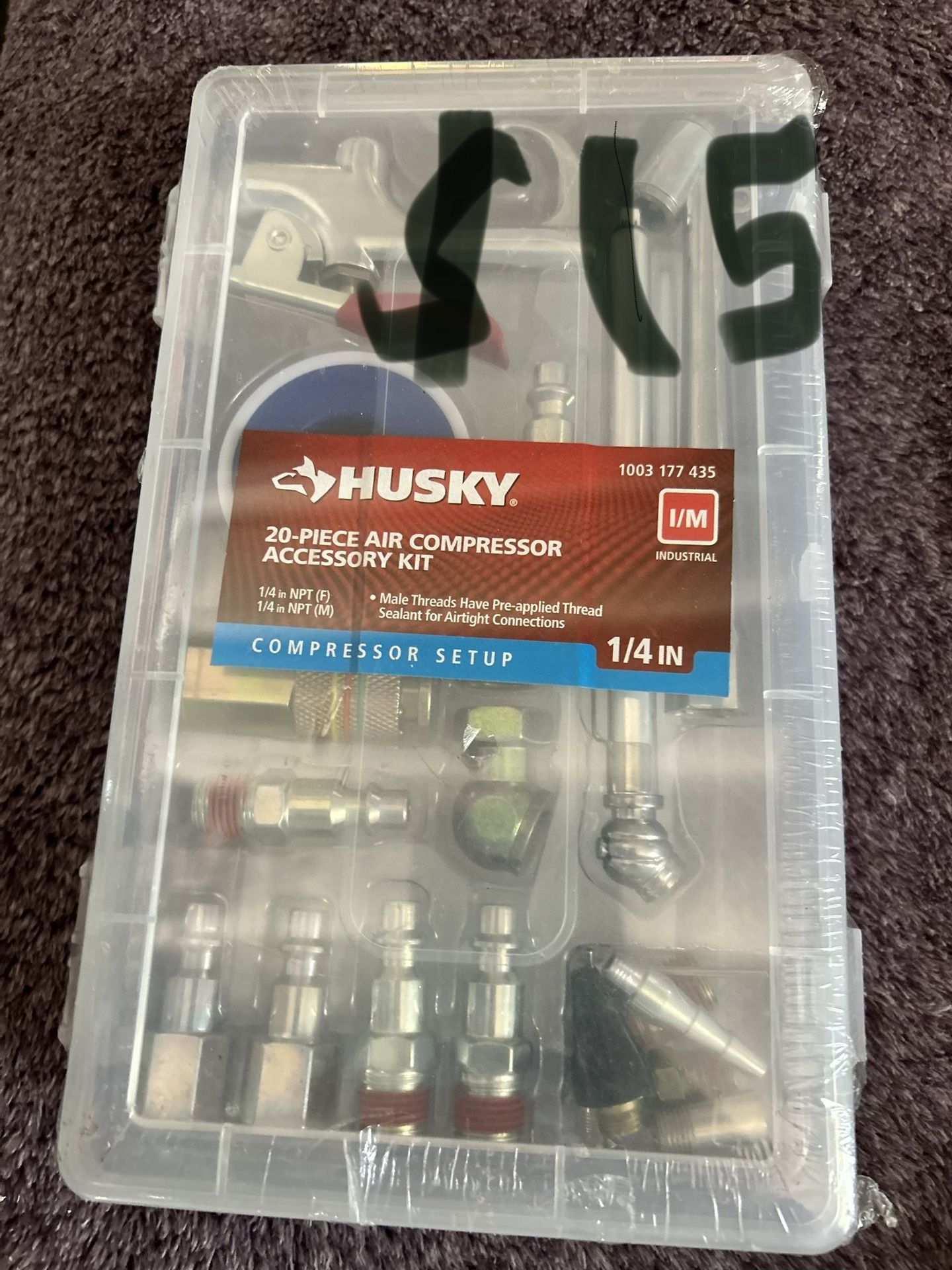 20 Pc Air Compressor Kit