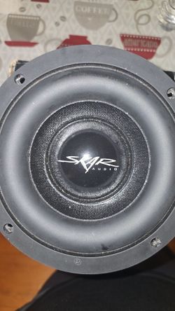 SKAR AUDIO EVL-65 D4 6.5" DUAL 4 OHM 400W MAX POWER SUBWOOFER