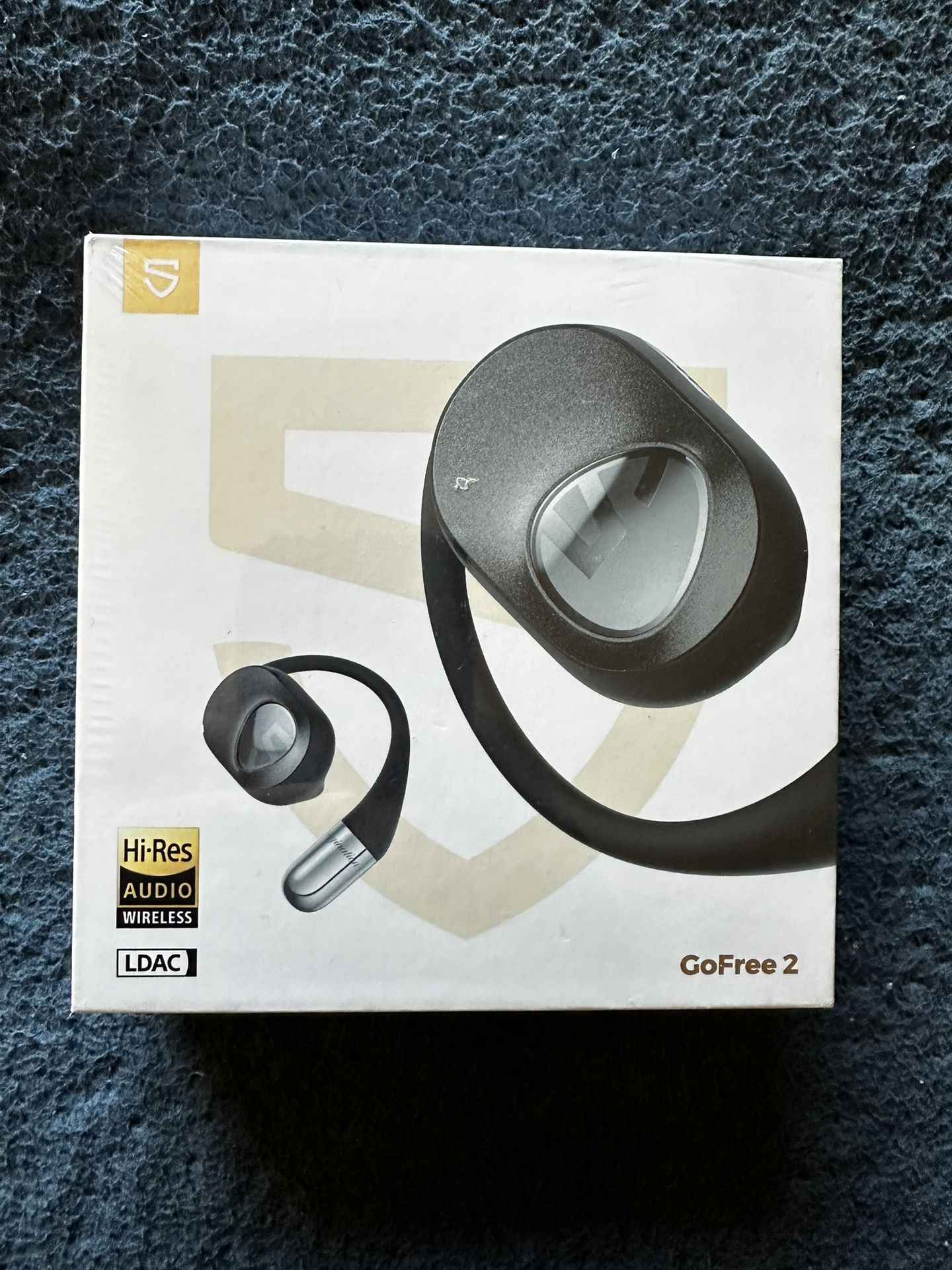SoundPEATS GoFree2 Open-Ear Headphones Over Ear Buds LDAC, Bluetooth 5.3 Stereo Earbuds with Bass