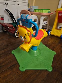 Fisher Price Ride On Lion