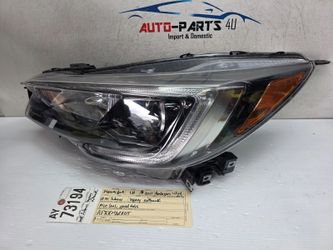 aftermarket 2018 - 2020 SUBARU LEGACY OUTBACK LEFT HALOGEN W/DRL HEADLIGHT AY73194