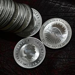 1oz .9999 Silver Australian Kangaroos