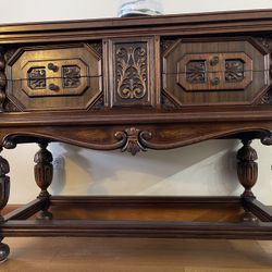 Vintage Rockford west end furniture, handmade, solid wood made in Illinois