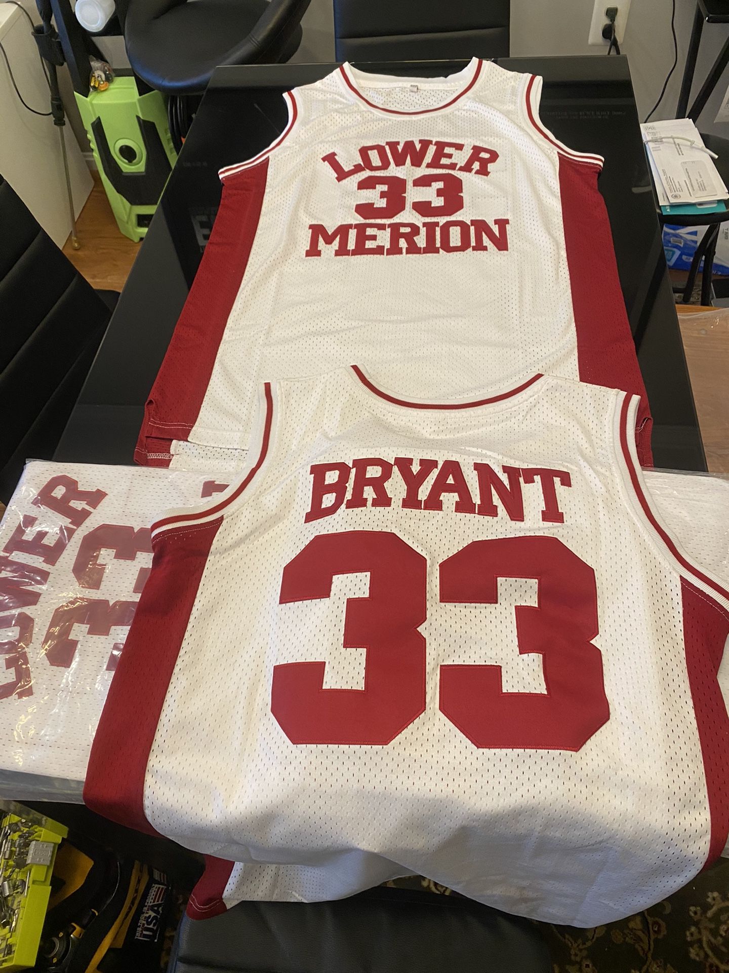 Kobe Bryant Lower Merion High School Jersey Size L