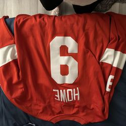 Gordie Howe Retro Wings Jersey