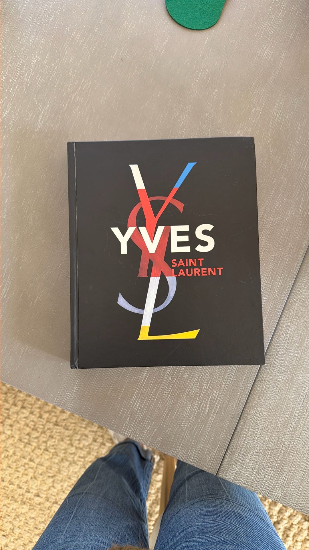 Yves Saint Laurent Coffee Table Book