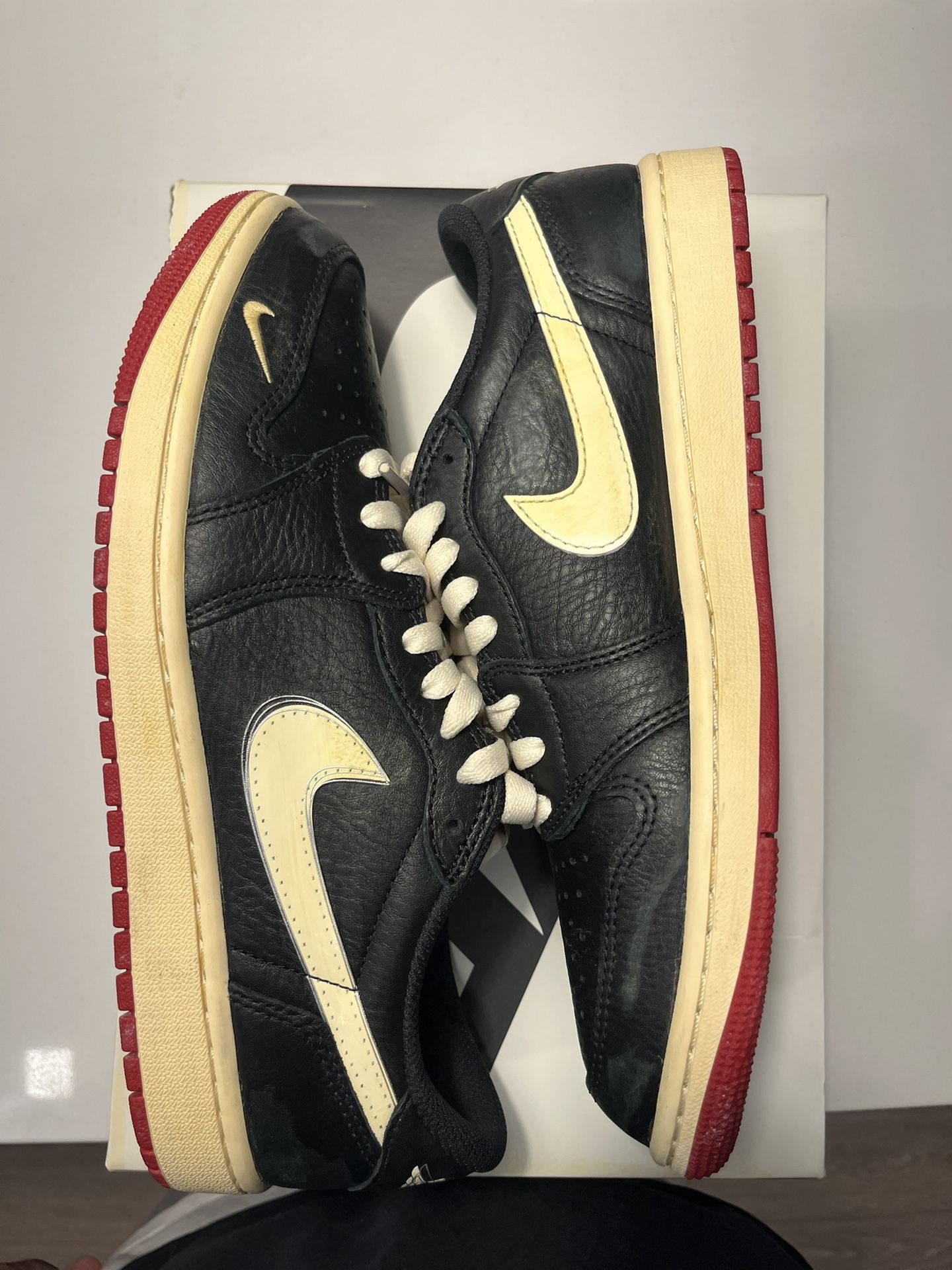 Jordan 1 OG Low SP Nigel Sylvester “Better With Time” Sz 9.5