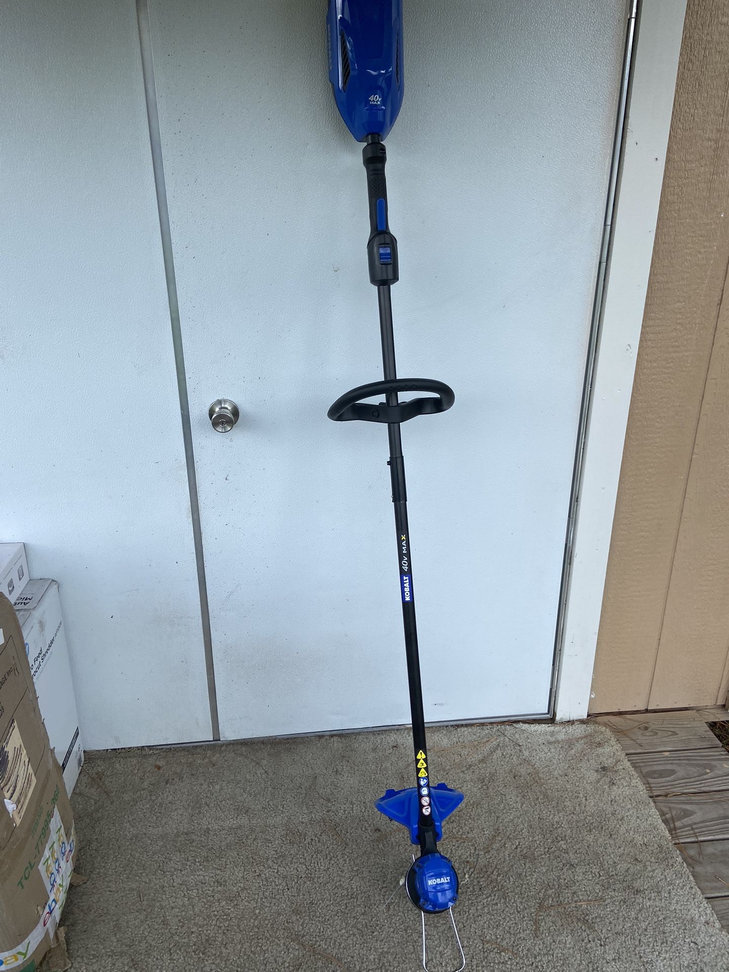 Kobalt 40v string trimmer (Tool Only, Does Not Come With Battery Or Charger)