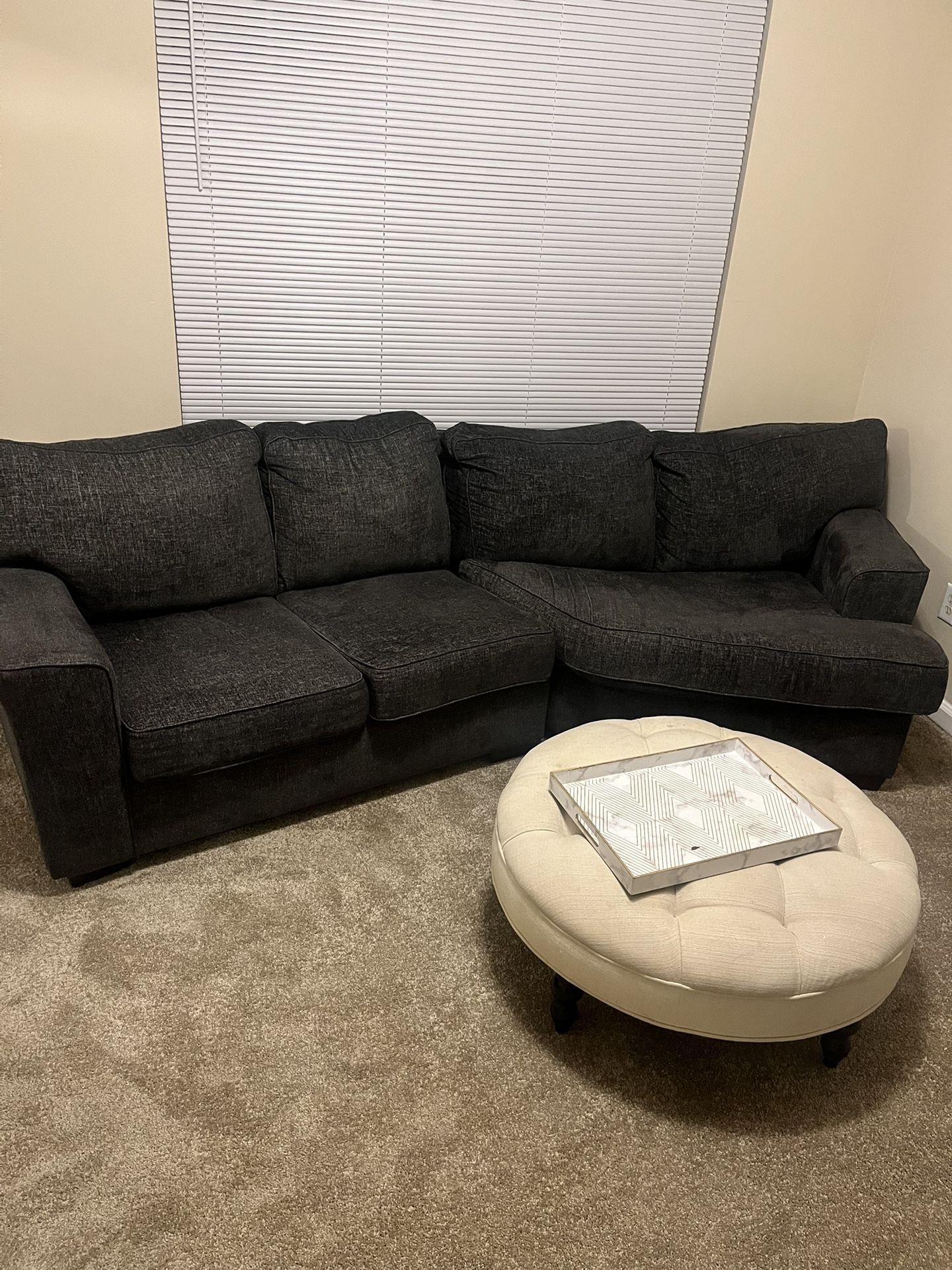 Couch With Ottoman