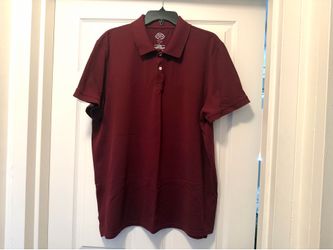 Mens Maroon Polo shirt by St. John’s Bay (Size XL)