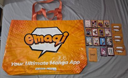 EMAQI Anime Expo 2026 Exclusive Bundle Tote Bag Cards Acrylic Card Display Trial