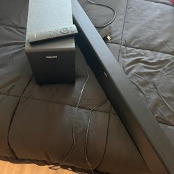 Philips Speaker And Subwoofer 