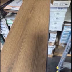 Lina Ridge Oak 12 MIL x 7 in. W x 48 in. L Waterproof Click Lock Luxury Vinyl Plank Flooring (23.8 sq. ft./Case)