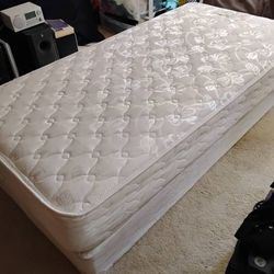 (new)Orthopedic Ultra Premium Euro Pillow mattress twin bed and box spring by The Good Mattress Company
