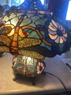 Tiffany Style Lamp Stained Glass 