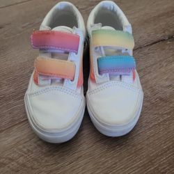 White 11c Vans
