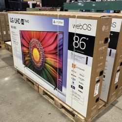 LG 86” UR8000 4K HDR SMART TV - DOES 4K @ 120 HERTZ