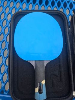 1 Stiga blue pro carbon ping pong paddle $50