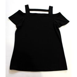 INC Women Fashion Off-Shoulder Top Shirt Blouse Black S