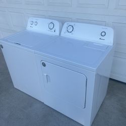 Amana Washer And Electric Dryer