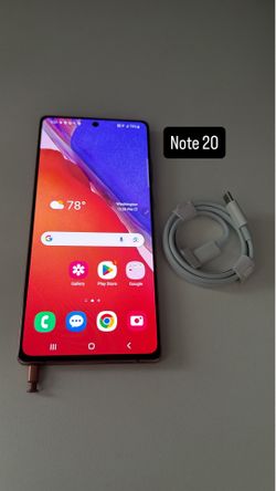 Samsung Note 20 5G. Like New And Unlocked!