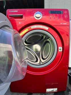 Samsung Front Load Washer VRT Steam Red