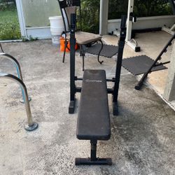 Gym Bench Foldable Compact