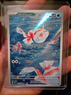 Goldeen Pitch Black Illustration rare