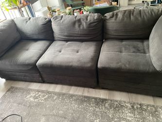 Dark Gray Modular Sectional Sofa.. Or Best Offer