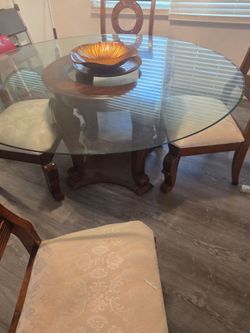 Kitchen table and 4 chairs $125 O.B.O