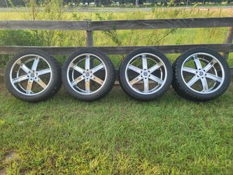 35x12.50R24 TIRES WITH RIMS