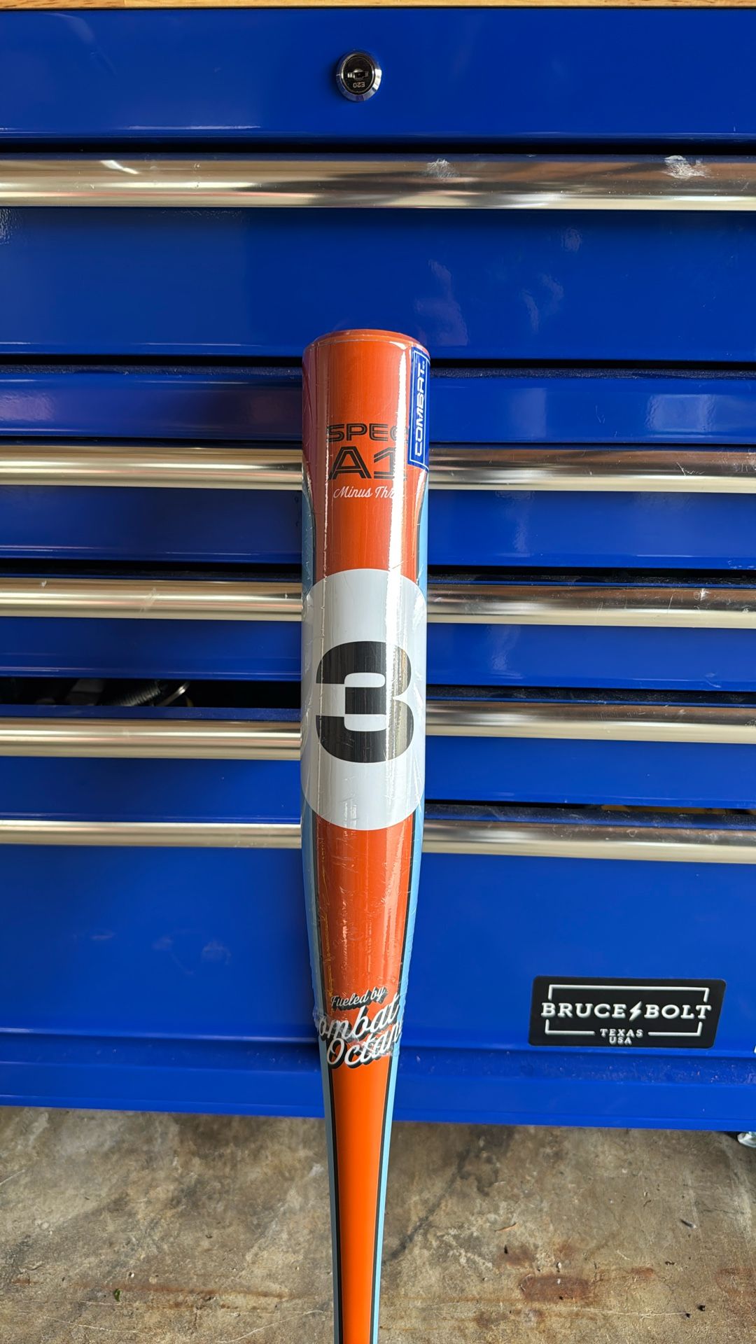 Brand New Baseball Bat! Fueled By combat octane -3 Limited Edition COMBAT MFG PERFORMANCE "RACER" SPEC-A1 BBCOR BAT