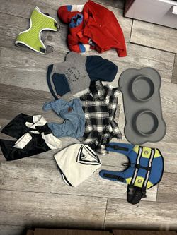 Fun Dog Dress Up Clothes/ Life Jacket / Harness /food Bowl