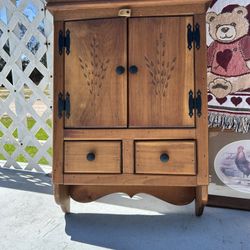 Vintage Apothecary Cabinet 