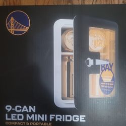 Brand New Golden State Warriors Mini Fridge