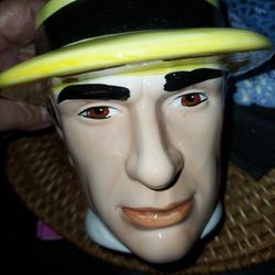 Vtg Dick Tracy Walt Disney Coffey Mug/Cup Movie Warren Beatty