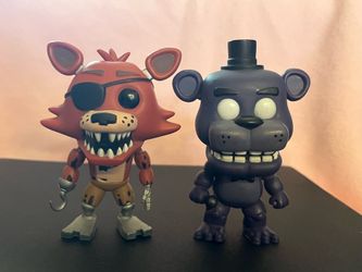 Fnaf foxy and shadow Freddy Funko pop