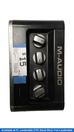 M-audio 9310-6511-00 Black Classic Audio Interface