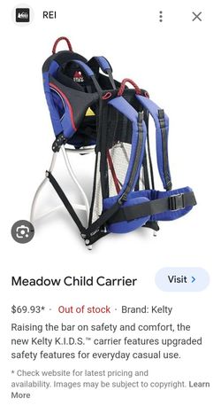 Kelty Meadow Child Carrier

 AS IS