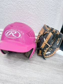 Baseball Helmet/Glove