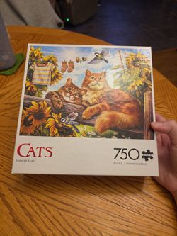Cat puzzle- 750 pieces