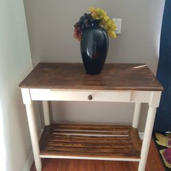 Farmhouse Side Table Console For Kitchen Living Sofa