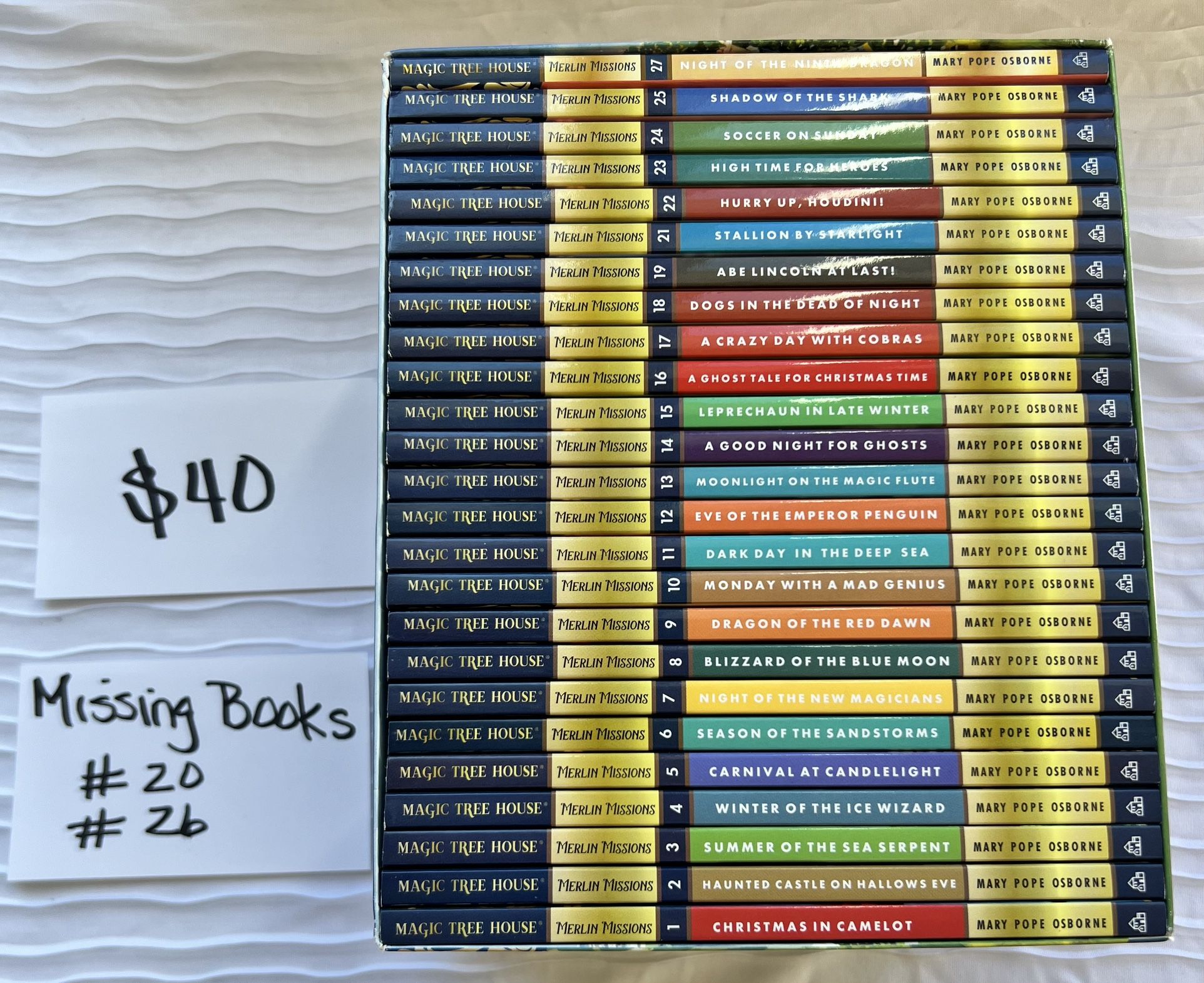 Magic Treehouse Books - See Description For Prices