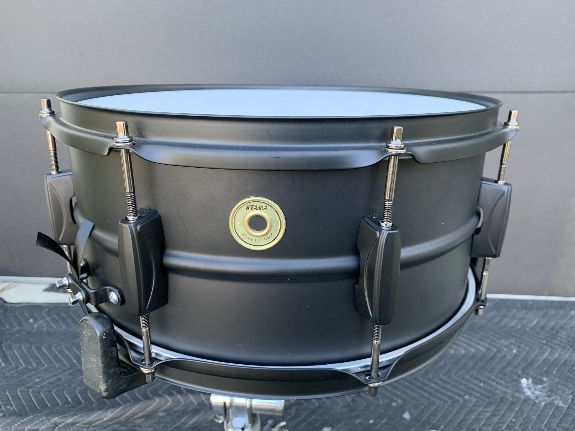 Tama BST1465BK Metalworks 6.5 x 14-inch Steel Snare Drum - Matte Black
