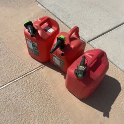 Compressor, Gas Saw,  Gas Tanks 