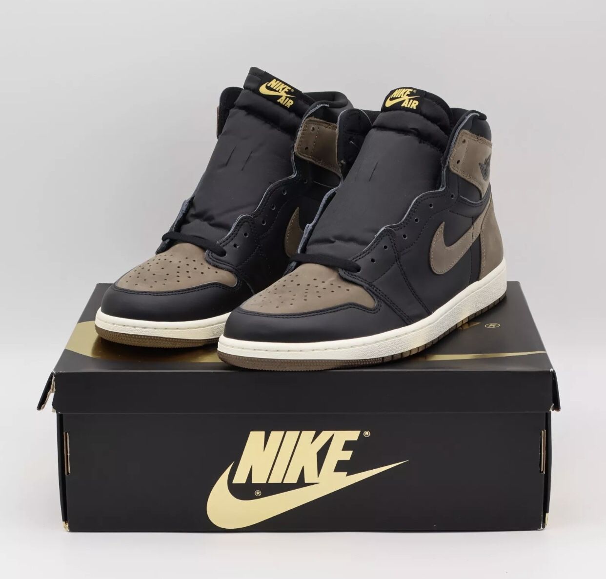 Nike Air Jordan 1 Retro High OG Palomino Brown Black DZ5485 Men’s 10M Brand New