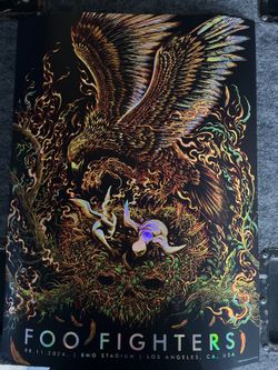 Foo Fighters Foil Poster’s
