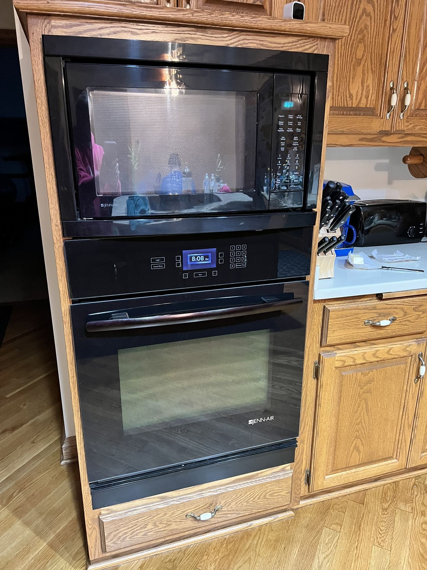 JENN AIR electric 27 In Wall Oven Microwave Combo