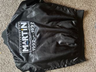 Martin show letterman jacket