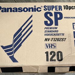 Lot Of 30 Brand New Sealed VHS Blank Sony Panasonic Fuji JVC BASF 120 130 160